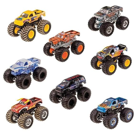 Imagem de Hot Wheels Carrinho 1/64 Monster Truck Surpresa Mattel Fyj44