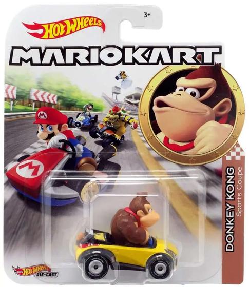 Imagem de Hot Wheels Carrinho Super Mario Colecionável 1:64 - Mattel GBG25