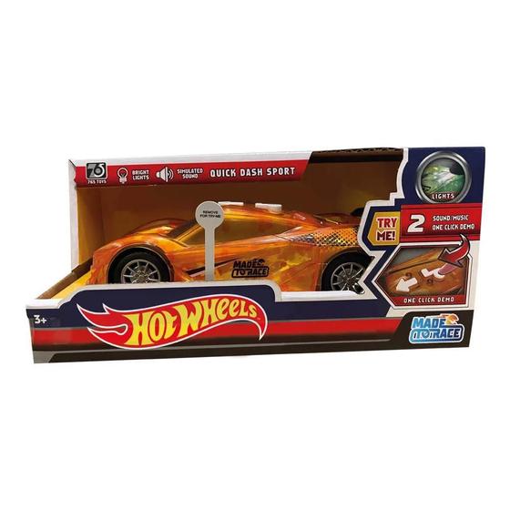 Imagem de Hot Wheels Carro Programing Com Luz E Som