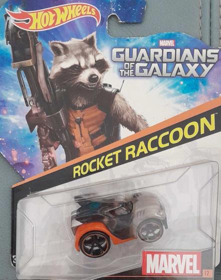 Imagem de Hot Wheels Character Cars  Guardians of the Galaxy - Rocket Raccoon (Marvel)