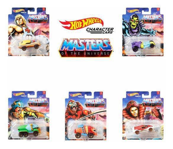 Imagem de Hot Wheels - Character Master Of The Universe - Set Com 05