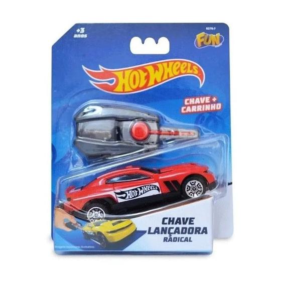 Hot Wheels Chave Lançadora Radical Vermelho Fun Toys Carrinho De Brinquedo Magazine Luiza