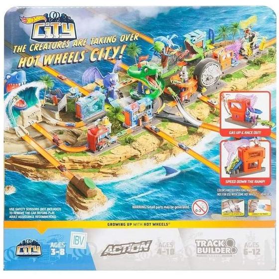 Hot Wheels City Conjunto Basico Fmy95 - Pistas - Magazine Luiza