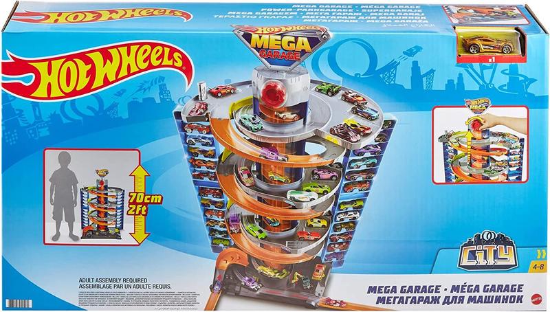 Hot Wheels City Mega Garagem Gigante Mattel GTT95 - Pistas - Magazine Luiza