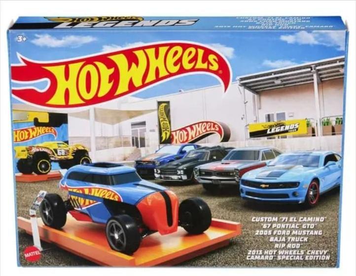 Imagem de Hot Wheels Colecionável Legends Multipack com 06 O/S - Mattel