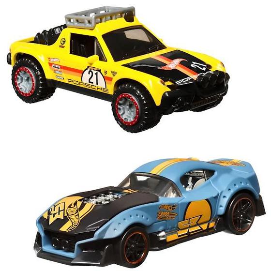 Imagem de Hot Wheels Colecionável Pull-Backs 2-Pack HPR91 Mattel