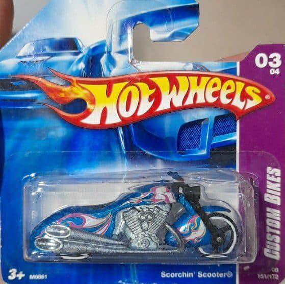 Imagem de Hot Wheels Custom Bikes - Scorchin' Scooter