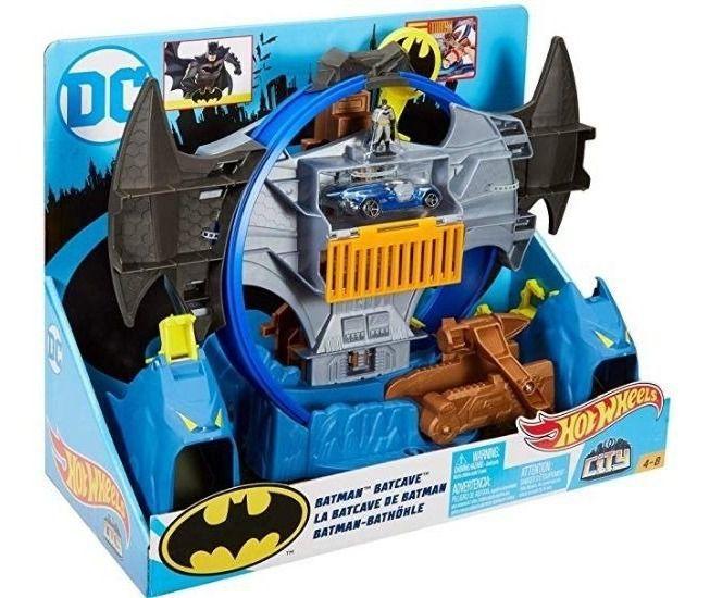 Hot Wheels dc Batman Batcave GBW55 Mattel - Pistas - Magazine Luiza
