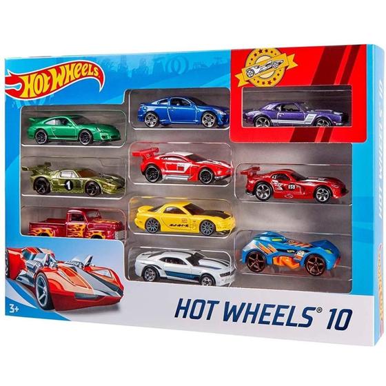 Imagem de Hot Wheels DIE-CAST PACK com 10 Carrinhos