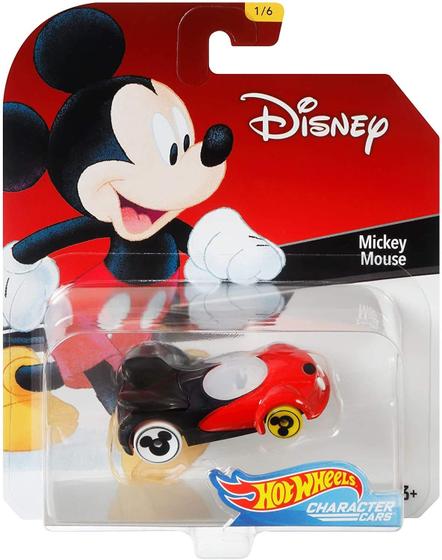 Imagem de Hot Wheels Disney Mickey Mouse Veículo 1:64 Scale Character Car