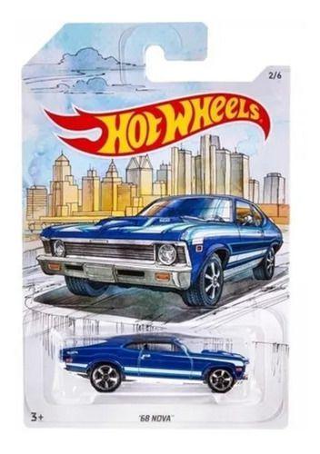 Hot Wheels Edição Especial '68 Nova 2/6 - 2019 - Carrinho de Brinquedo ...
