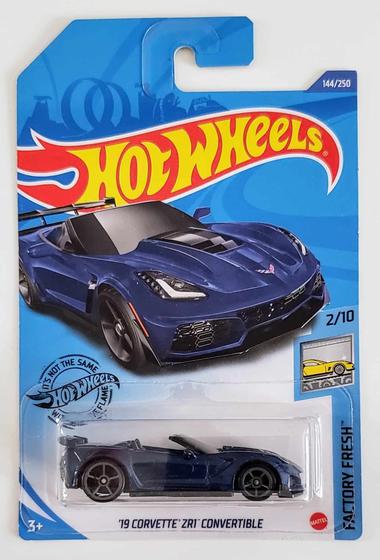 Hot Wheels Factory Fresh - '19 Corvette ZR1 Convertible Menor preço em Hot Wheels Factory Fresh - '19 Corvette ZR1 Convertible