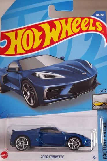 Hot Wheels Factory Fresh - 2020 Corvette Menor preço em Hot Wheels Factory Fresh - 2020 Corvette