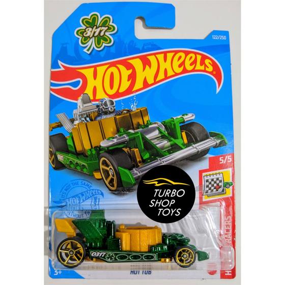 Hot Wheels Holiday Racers Hot Tube St Patrick's Day GRY80 - Mattel (17560) Menor preço em Hot Wheels Holiday Racers Hot Tube St Patrick's Day GRY80 - Mattel (17560)