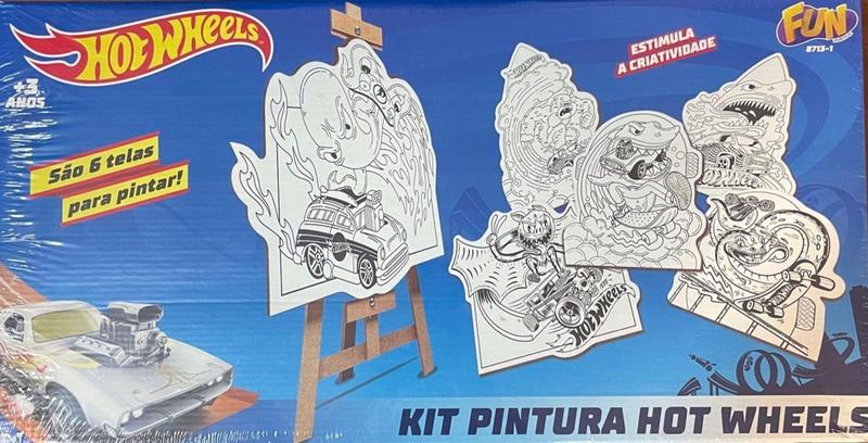 Imagem de Hot Wheels - Kit de Pintura - Fun