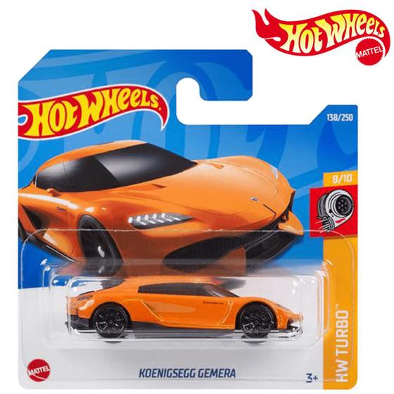 Imagem de Hot Wheels Koenigsegg Gemera Laranja Colecionável Mattel