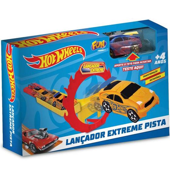 Imagem de Hot Wheels Lançador EXTREME Pista FUN F0086-1