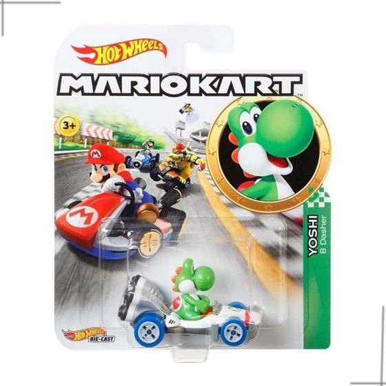 Imagem de Hot Wheels Mariokart - Yoshi - B Dasher 2018
