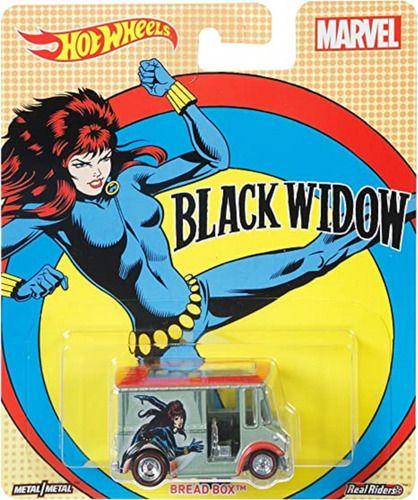 Imagem de Hot Wheels Marvel - Black Widow - Bread Box - 2017