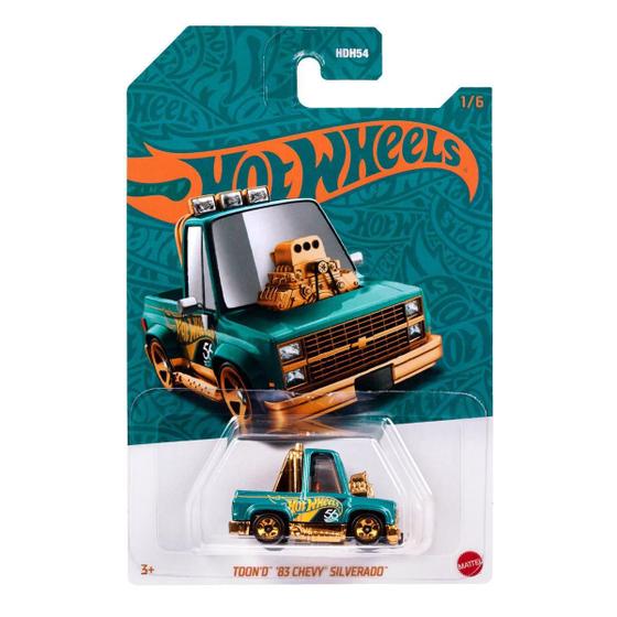 Imagem de Hot Wheels Mattel 56th Anniversary 1/6 Toon'd '83 Chevy Silverado (Mix 1 2024)