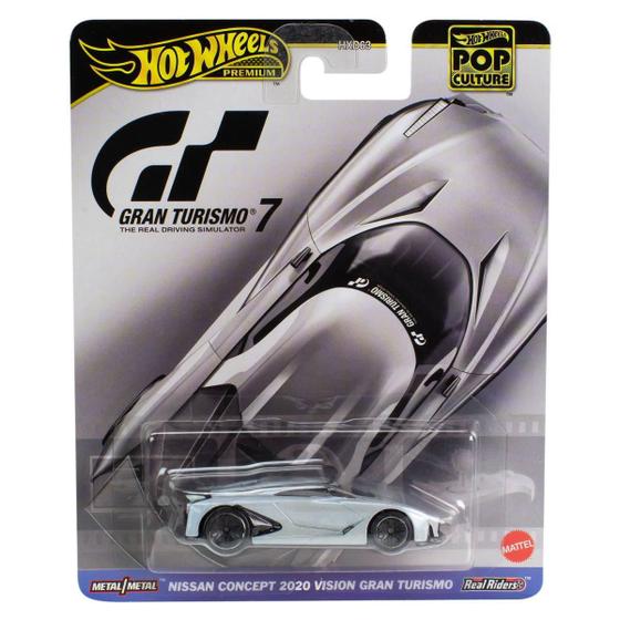 Imagem de Hot Wheels Mattel Pop Culture Premium Gran Turismo 7 Nissan Concept 2020 Vision GT7 (Mix 2 - 2024)