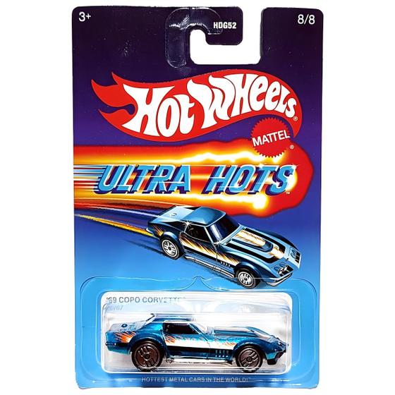 Imagem de Hot Wheels Mattel Ultra Hots 8/8 Copo Corvette '69 (2025)