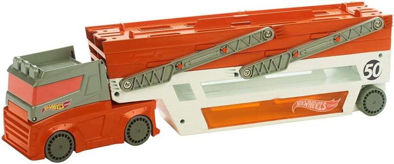 Hot Wheels Mega Transportador - Mattel Menor preço em Hot Wheels Mega Transportador - Mattel