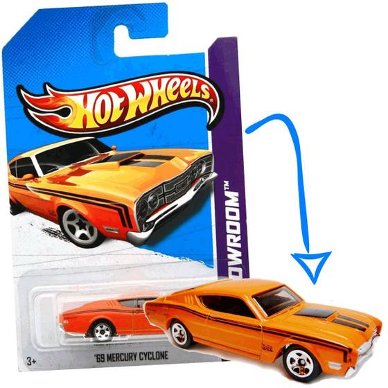 Imagem de HOT WHEELS Mercury Cyclone 69 2012 Premiere Mattel V5338