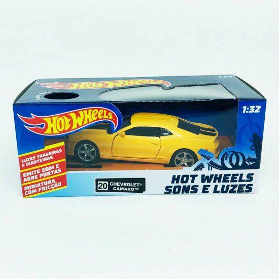 Hot Wheels - Miniatura Carro Chevrolet Camaro - C/ Luz e Som - Carrinho de  Brinquedo - Magazine Luiza