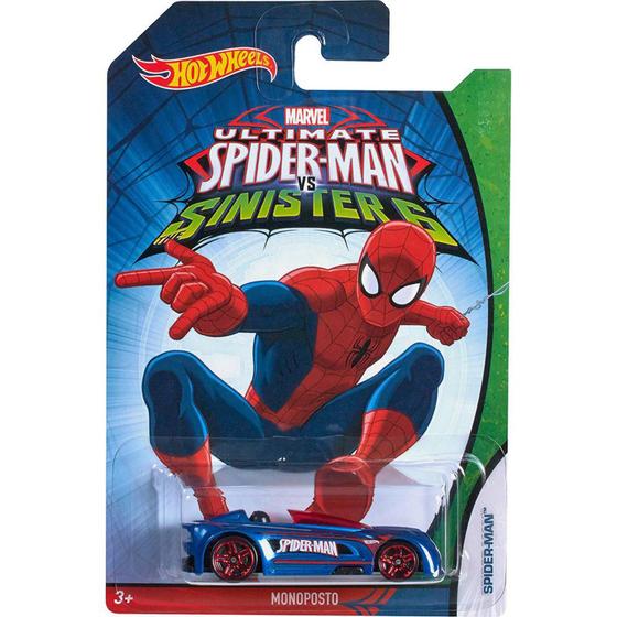 Hot Wheels - Monoposto - Homem Aranha - Spider - Man - DJJ71 - No ...