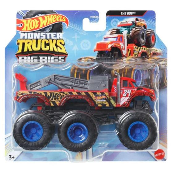 Imagem de Hot Wheels Monster Truck Big Rigs Caminhão Reboque Mattel