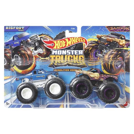 Imagem de Hot Wheels Monster Trucks BigFoot e Samson- Mattel