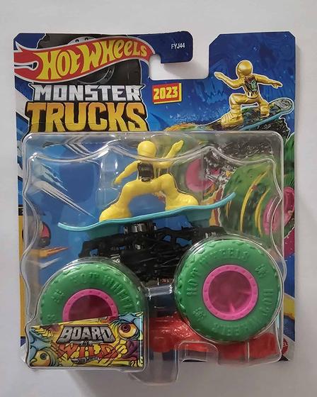 Imagem de Hot Wheels Monster Trucks Board Wild - Freestyle Wreckers