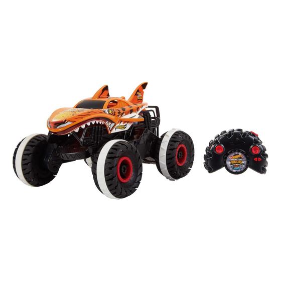 Imagem de Hot Wheels Monster Trucks Imparável Tiger Shark - Brinquedo RC 1:15