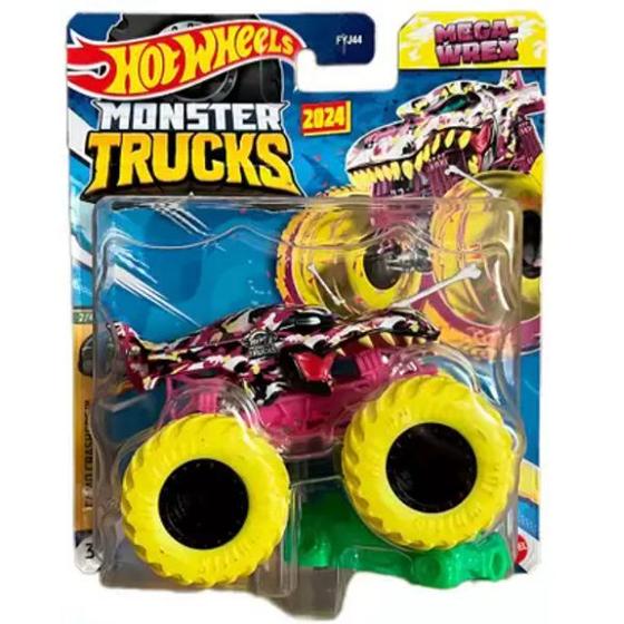 Imagem de Hot Wheels Monster TRUCKS Mega WREX Crashers Mattel FYJ44