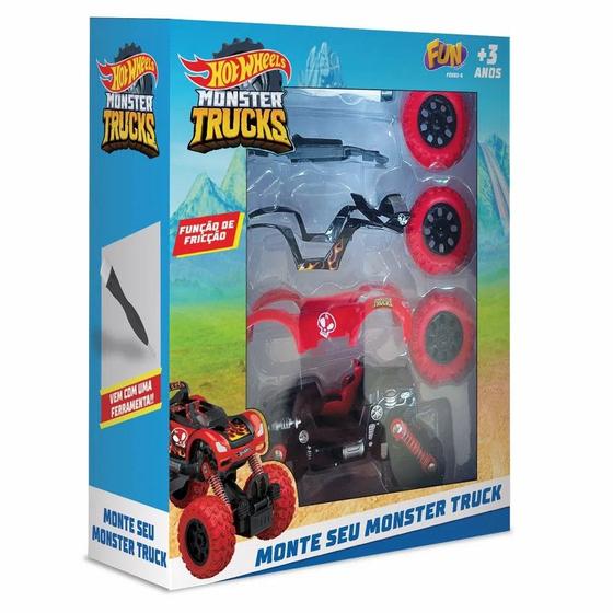 Imagem de Hot Wheels Monster Trucks Monte seu Monster Truck FUN