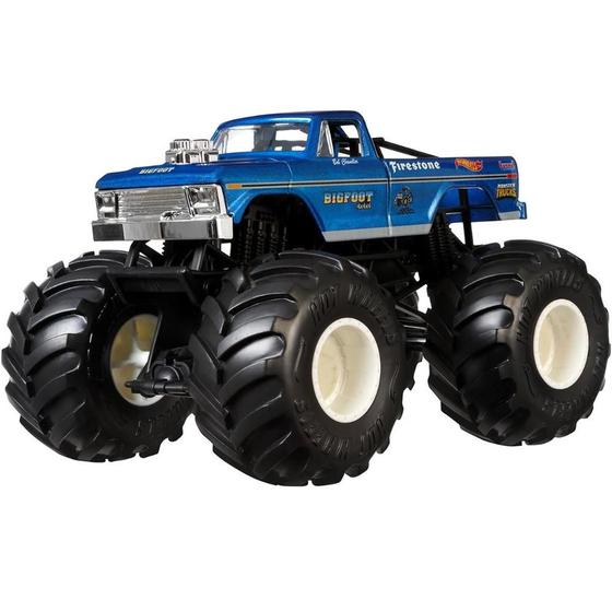 Imagem de Hot Wheels Monster Trucks Oversized 1:24 Mattel - FYJ83