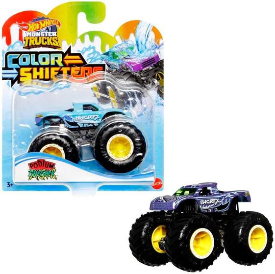 Imagem de Hot Wheels - Monster Trucks Veículo Color Shifter SURPRESA