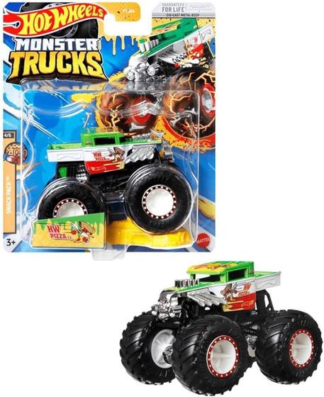 Hot Wheels Monster Trucks Veículo Hw Pizza Co. - Mattel Menor preço em Hot Wheels Monster Trucks Veículo Hw Pizza Co. - Mattel