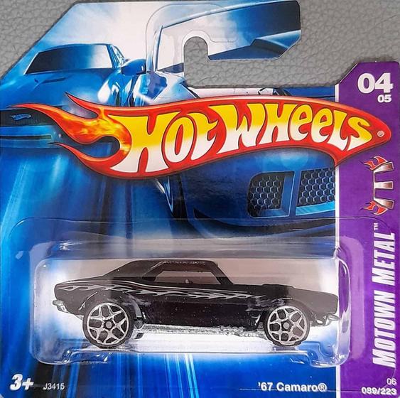 Imagem de Hot Wheels Motown Metal - '67 Camaro