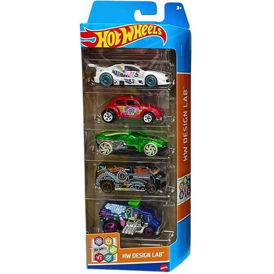 Imagem de Hot Wheels Pack 5 - HW DESIGN LAB