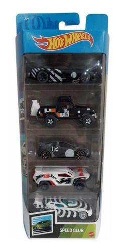 Hot Wheels Pacote c/ 05 Carrinhos Speed Blur GTN45 Menor preço em Hot Wheels Pacote c/ 05 Carrinhos Speed Blur GTN45