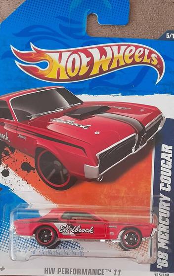 Imagem de Hot Wheels Performance - '68 Mercury Cougar