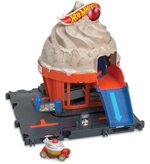 Imagem de Hot Wheels Pista Acessórios City Ice Cream Mattel