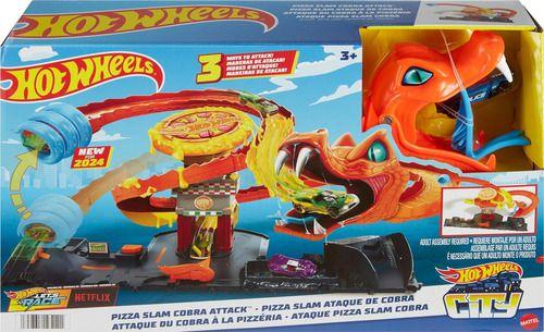 Imagem de Hot Wheels Pista City Ataque Da Pizza Cobra Slam - Mattel