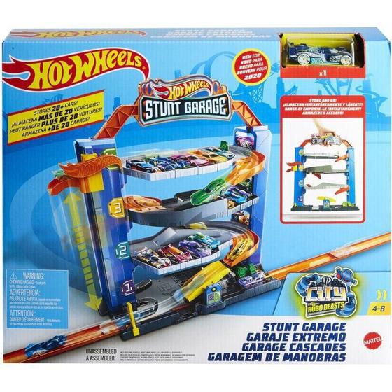 Pista Hot Wheels City - Lanchonete de Hambúrgueres