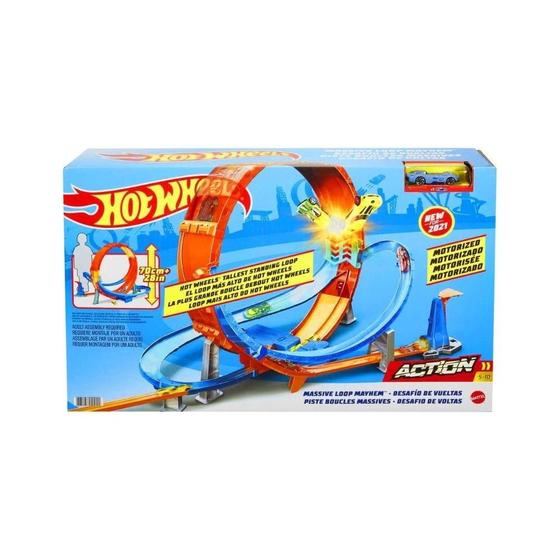 Hot Wheels Pista Desafio de Voltas Mattel Pistas de