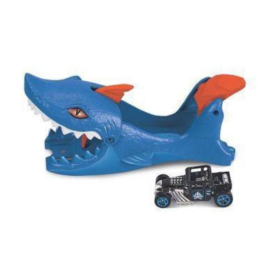 Imagem de Hot Wheels Pista e Acessório Lançador de Tubarão Mattel