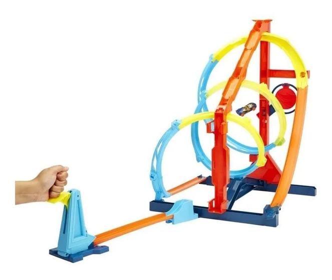 Imagem de Hot Wheels Pista E Acessório Track Builder Loop - Mattel