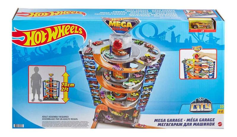 Imagem de Hot Wheels Pista Mega Garagem Gigante - Mattel Gtt95